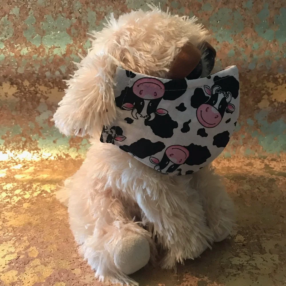 KID’S “HAPPY COW” COTTON BLEND FACE MASK
